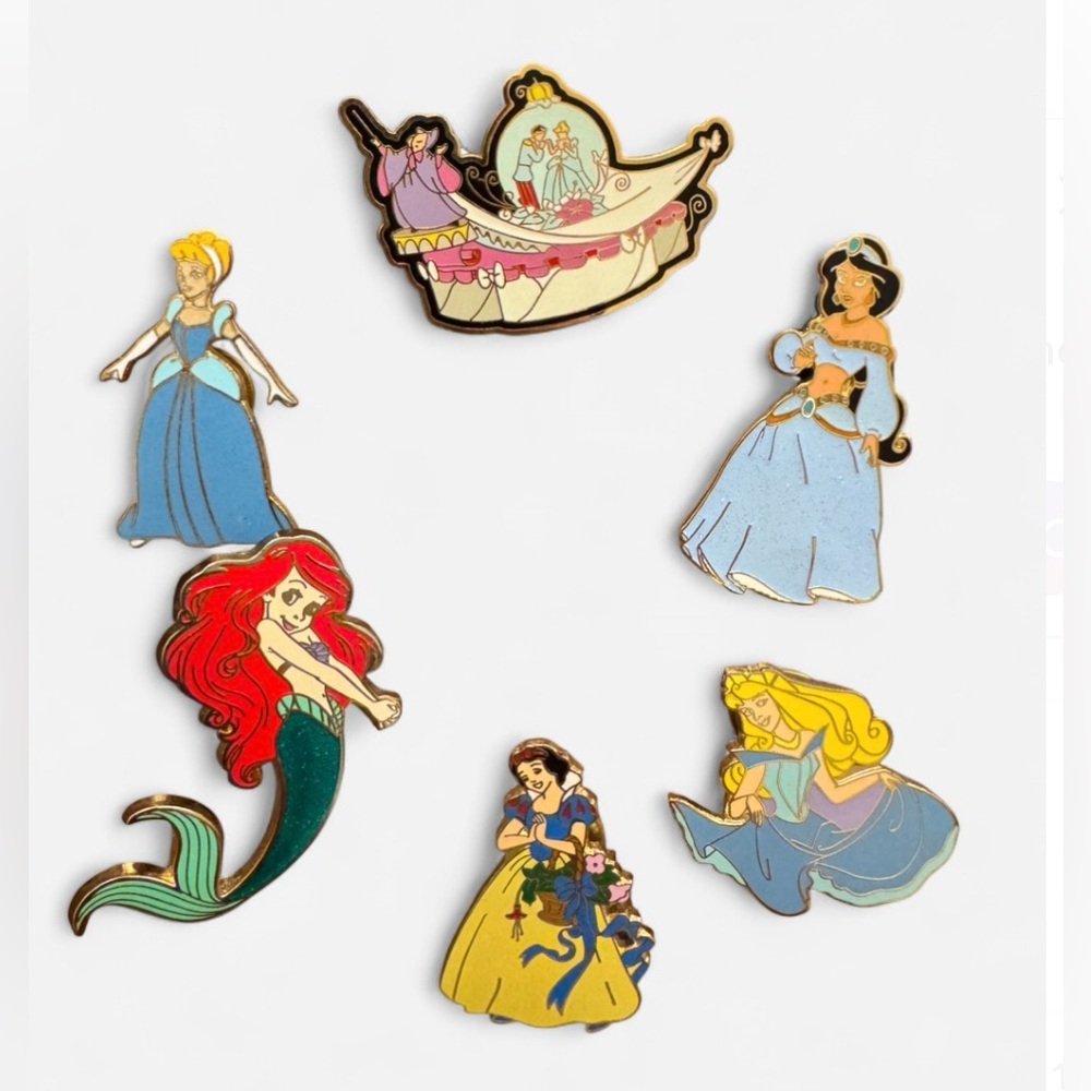 Disney Princess Enamel Pin Collection